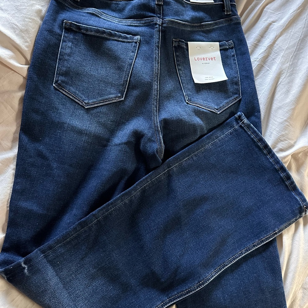 Lovervet Women's Boot Cut Jeans - Dark Blue
